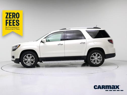 White 2015 GMC Acadia SLT
