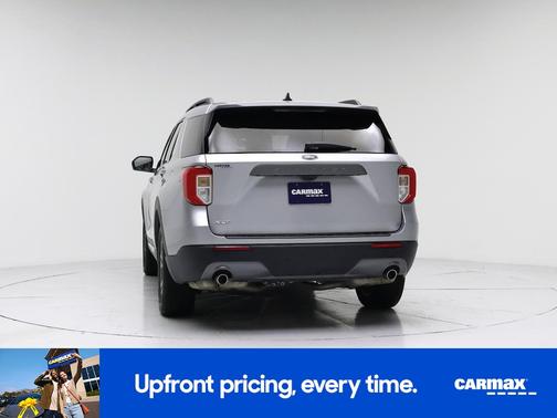 Silver 2021 Ford Explorer XLT