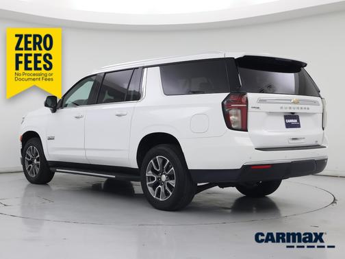 White 2021 Chevrolet Suburban LT