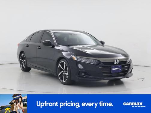 Black 2022 Honda Accord Sport