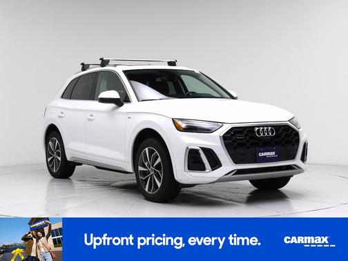 White 2024 Audi Q5 S-Line Premium Plus