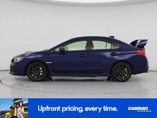 Blue 2019 Subaru WRX STI