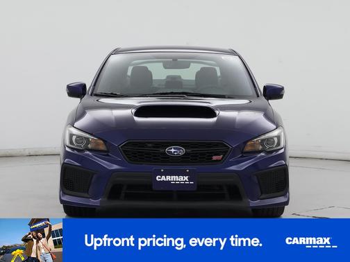 Blue 2019 Subaru WRX STI
