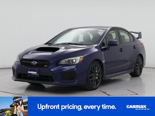 Blue 2019 Subaru WRX STI