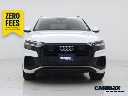 White 2019 Audi Q8 Premium Plus