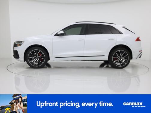 White 2019 Audi Q8 Premium Plus
