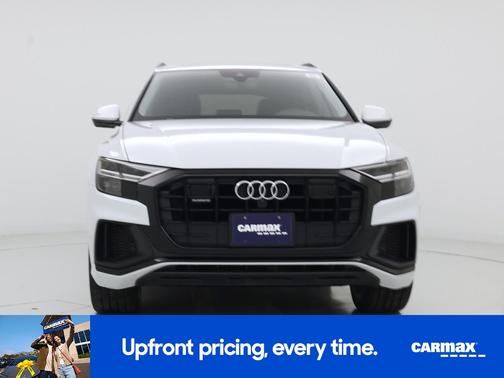 White 2019 Audi Q8 Premium Plus