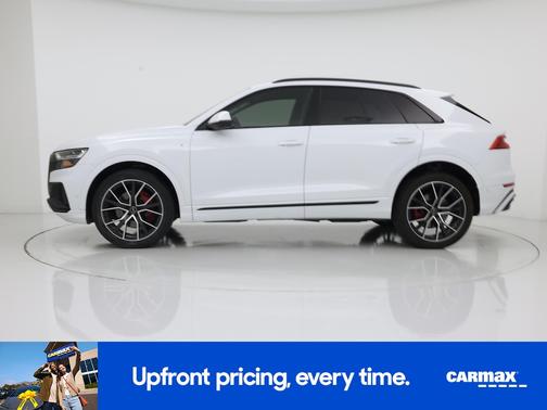 White 2019 Audi Q8 Premium Plus