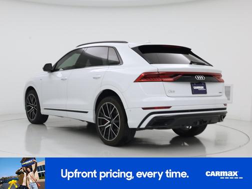 White 2019 Audi Q8 Premium Plus