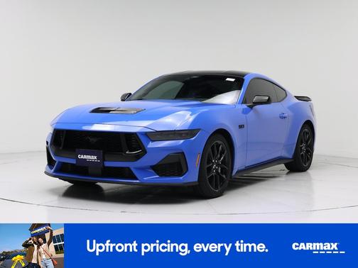 Blue 2024 Ford Mustang GT Premium