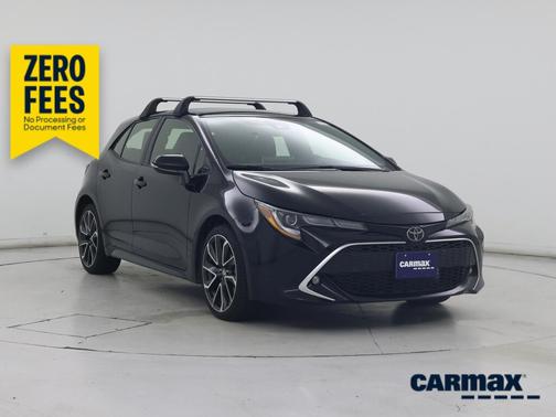 Black 2022 Toyota Corolla Hatchback XSE