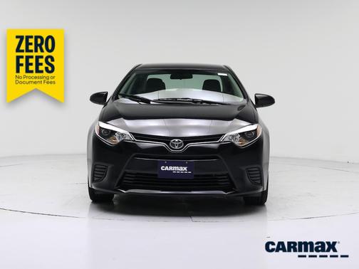 Black 2015 Toyota Corolla LE