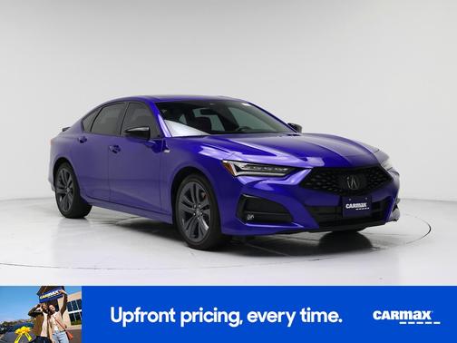 Blue 2022 Acura TLX SH-AWD A-Spec