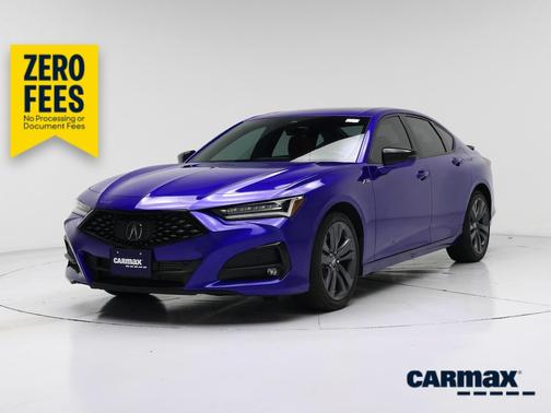 Blue 2022 Acura TLX SH-AWD A-Spec
