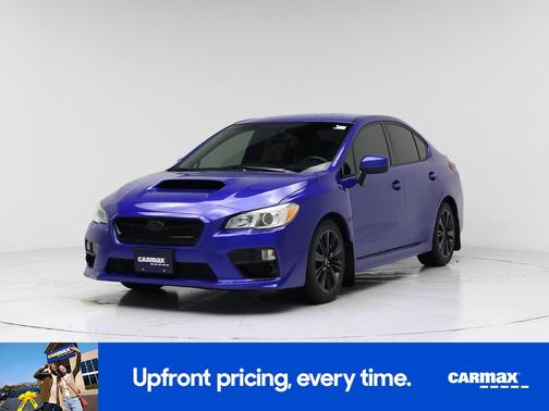 Blue 2015 Subaru WRX