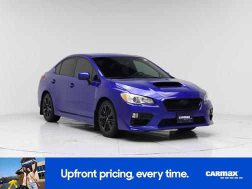 Blue 2015 Subaru WRX