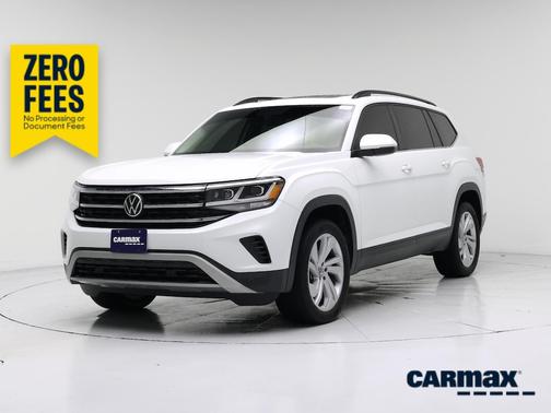 White 2022 Volkswagen Atlas SE w/Tech
