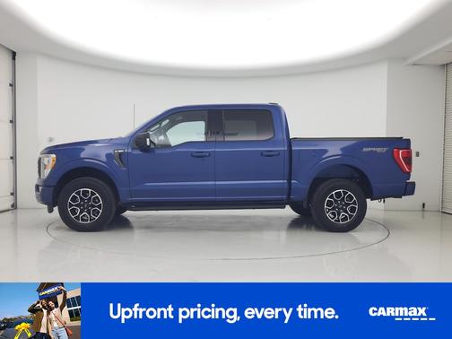 Blue 2023 Ford F-150 XLT
