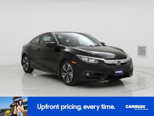 Black 2017 Honda Civic EX-T
