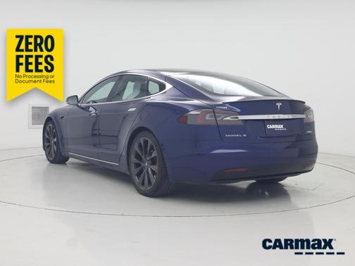 Blue 2019 Tesla Model S P100D