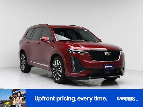 Red 2025 Cadillac XT6 Sport