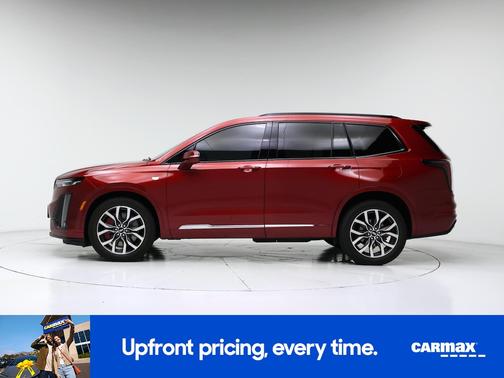 Red 2025 Cadillac XT6 Sport