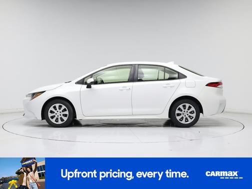 White 2021 Toyota Corolla LE
