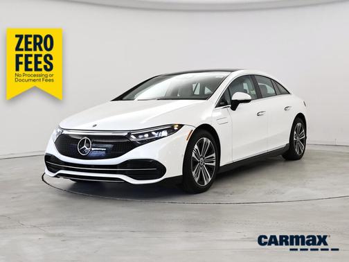 White 2022 Mercedes-Benz EQS 450+