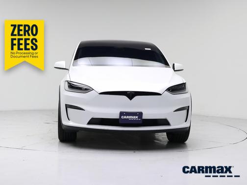 White 2022 Tesla Model X Plaid