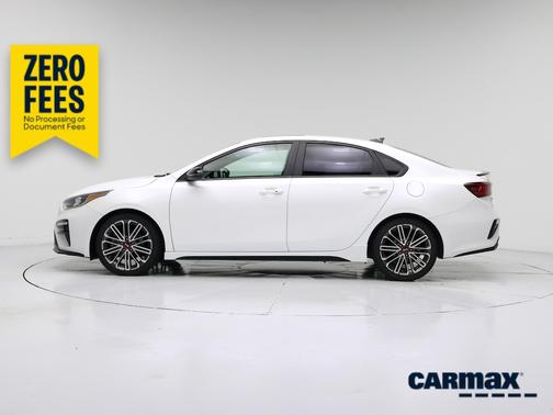 White 2021 Kia Forte GT