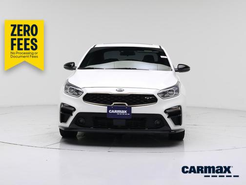 White 2021 Kia Forte GT