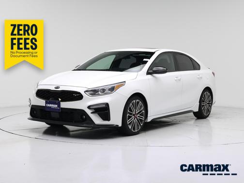White 2021 Kia Forte GT