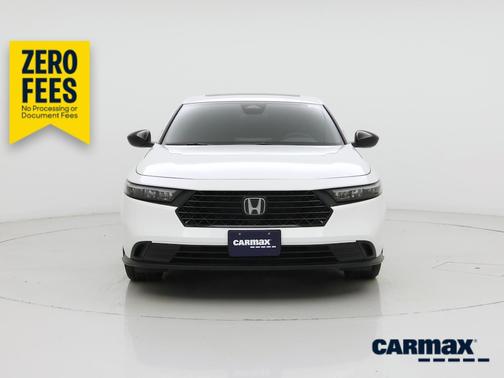 White 2024 Honda Accord Hybrid Sport