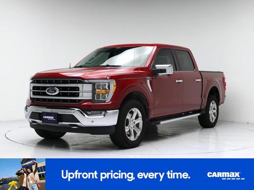 Red 2021 Ford F-150 Lariat
