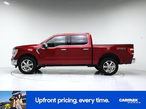 Red 2021 Ford F-150 Lariat