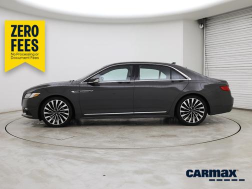Gray 2020 Lincoln Continental Black Label