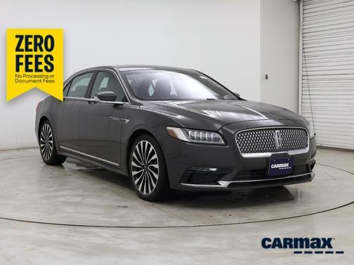 Gray 2020 Lincoln Continental Black Label