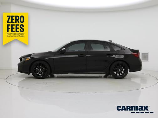 Black 2025 Honda Civic Sport