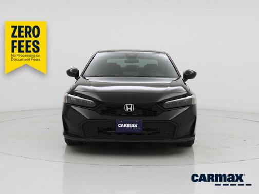 Black 2025 Honda Civic Sport