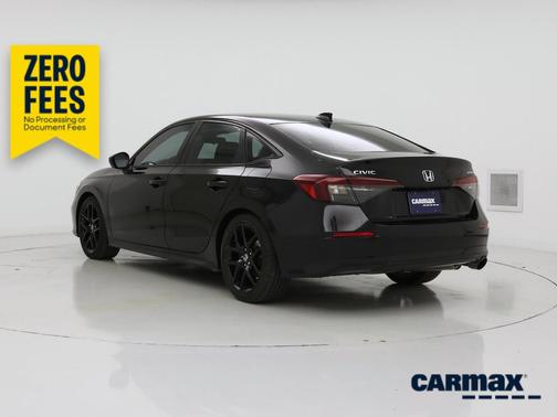 Black 2025 Honda Civic Sport