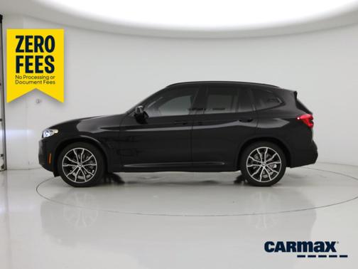 Black 2022 BMW X3 sDrive30i