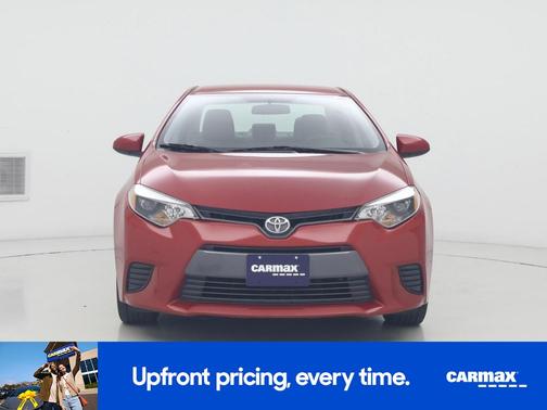 Red 2015 Toyota Corolla LE