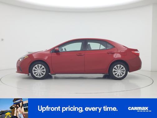 Red 2015 Toyota Corolla LE