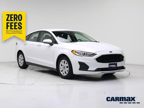 White 2020 Ford Fusion S