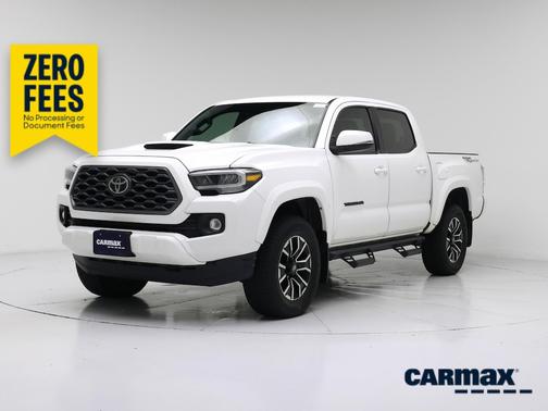 White 2020 Toyota Tacoma TRD Sport