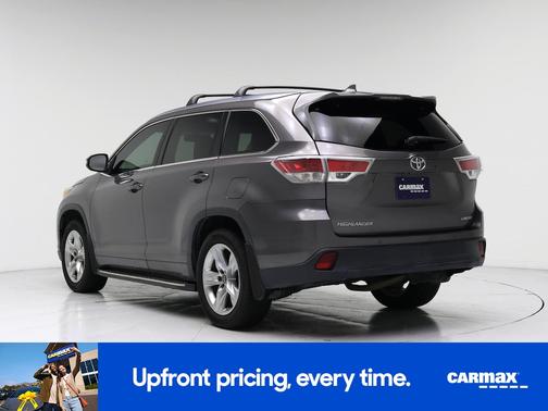 Gray 2016 Toyota Highlander Limited