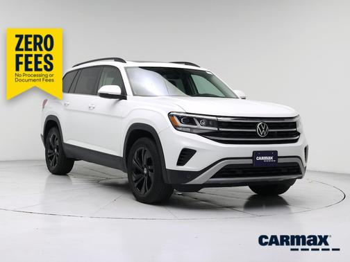 White 2022 Volkswagen Atlas SE w/Tech