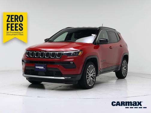 Red 2023 Jeep Compass Limited