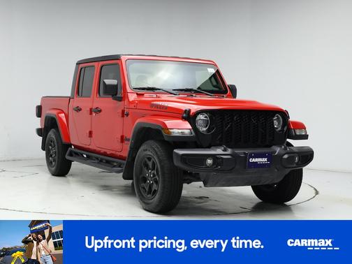 Red 2022 Jeep Gladiator Willy's