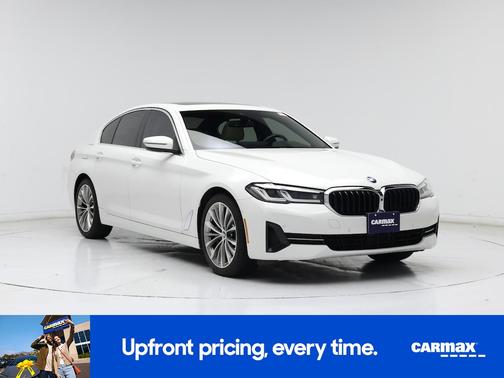 White 2021 BMW 530 I